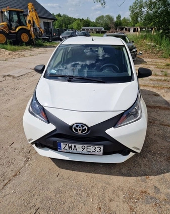 Toyota Aygo cena 39000 przebieg: 47000, rok produkcji 2018 z Szczecin małe 16